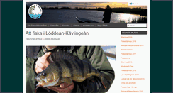 Desktop Screenshot of loddean-fiske.se