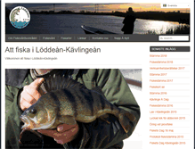 Tablet Screenshot of loddean-fiske.se